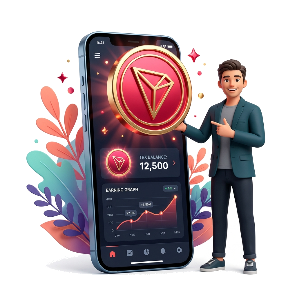 TRX Free Hourly Faucet